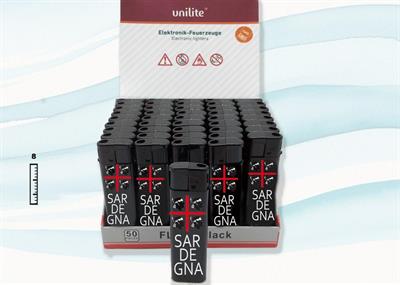 ACCENDINO NERO STAMPATO PERSONALIZZABILE