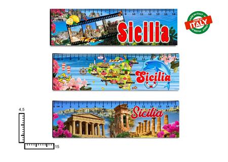 MAGNETE RESINATO RIGHELLO CM16X5 PERSONALIZZABILE