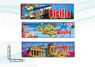 MAGNETE RESINATO RIGHELLO CM16X5 SICILIA S/3