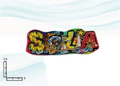 MAGNETE SCRITTA RESINATO SICILIA