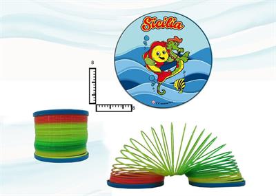 MOLLA PLASTICA COLORATA CM7 SICILIA