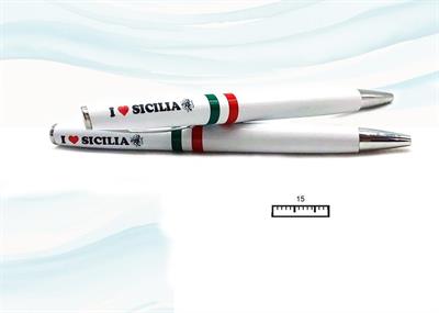 PENNA TRICOLORE C/STAMP. SICILIA