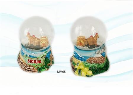 BOLLA B/RESINA 65MM CARR. SICILIA