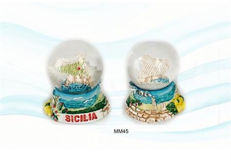 BOLLA B/RESINA 45MM CART. SICILIA
