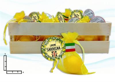 SACCHETTO 1PZ SAPONE LIMONE PERSONALIZZABILE