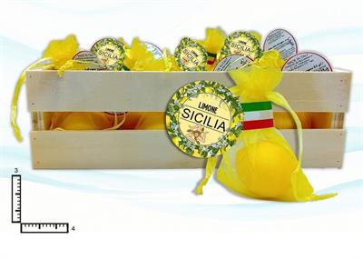 SACCHETTO 1PZ SAPONE LIMONE SICILIA