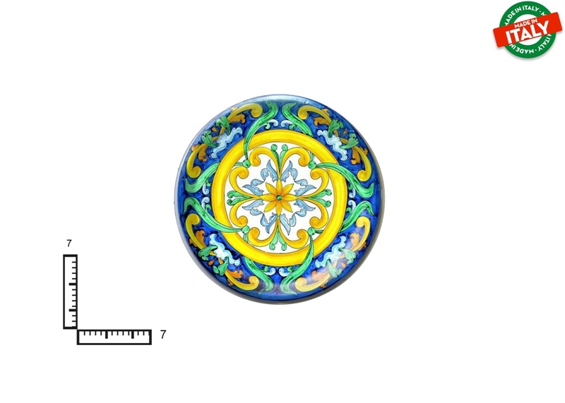 MAGNETE PIATTINO CERAMICA CM7 ROSONE