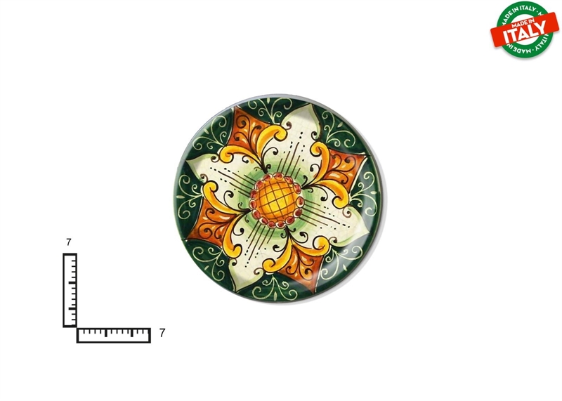 MAGNETE PIATTINO CERAMICA CM7 ROSONE