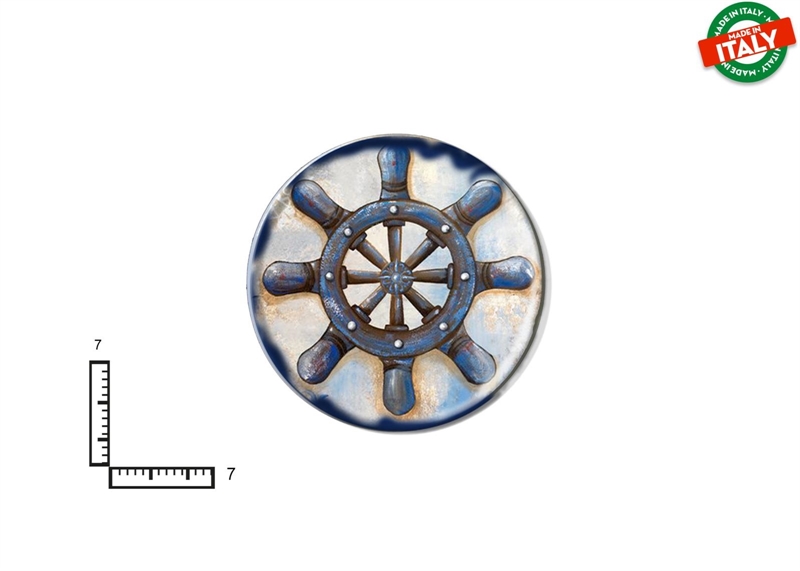 MAGNETE PIATTINO CERAMICA CM7 VINTAGE MARE