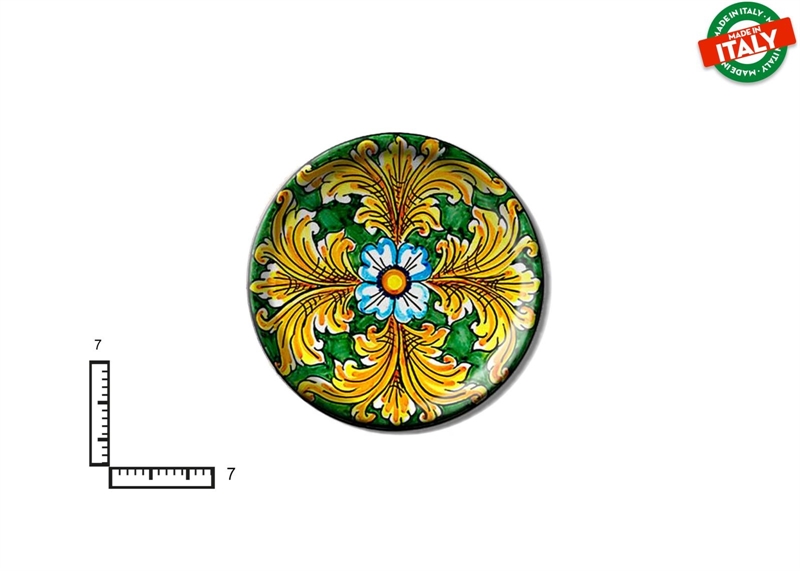 MAGNETE PIATTINO CERAMICA CM7 ROSONE