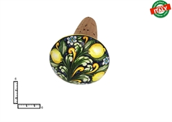 TAPPO GRANDE CERAMICA C/SUGHERO LIMONI