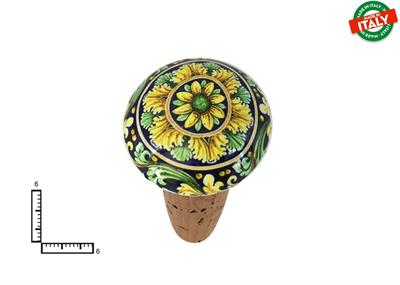 TAPPO GRANDE CERAMICA C/SUGHERO ROSONE