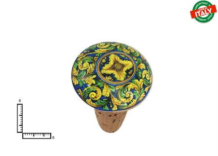 TAPPO GRANDE CERAMICA C/SUGHERO ROSONE