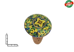 TAPPO GRANDE CERAMICA C/SUGHERO ROSONE