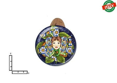 TAPPO GRANDE CERAMICA C/SUGHERO TRINACRIA SICILIA