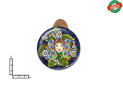 TAPPO GRANDE CERAMICA C/SUGHERO TRINACRIA SICILIA