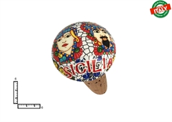 TAPPO GRANDE CERAMICA C/SUGHERO MORI SICILIA