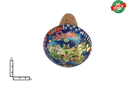 TAPPO GRANDE CERAMICA C/SUGHERO CARTINA SICILIA
