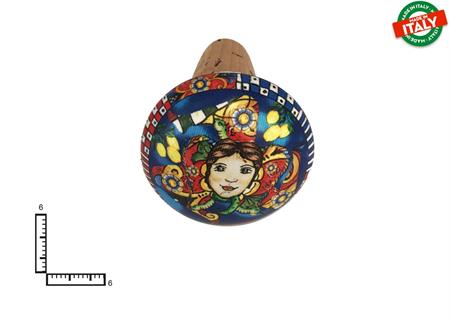 TAPPO GRANDE CERAMICA C/SUGHERO TRINACRIA SICILIA
