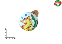 TAPPO GRANDE CERAMICA C/SUGHERO PESCI