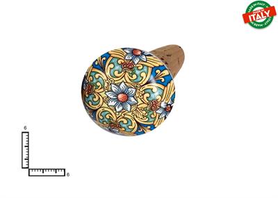 TAPPO GRANDE CERAMICA C/SUGHERO ROSONE