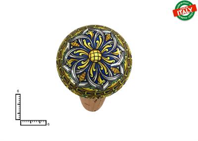 TAPPO GRANDE CERAMICA C/SUGHERO ROSONE