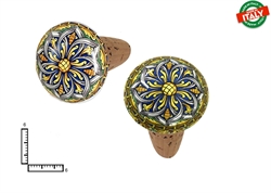 TAPPO GRANDE CERAMICA C/SUGHERO ROSONE