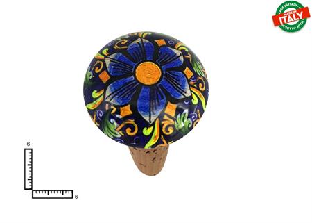 TAPPO GRANDE CERAMICA C/SUGHERO ROSONE