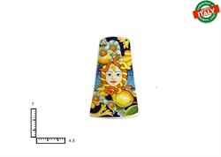 MAGNETE TEGOLA CERAMICA CM7 TRINACRIA SICILIA
