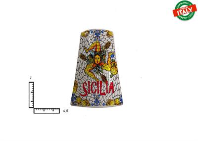 MAGNETE TEGOLA CERAMICA CM7 TRINACRIA SICILIA