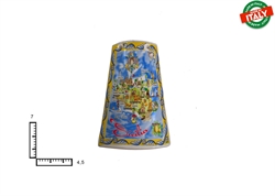 MAGNETE TEGOLA CERAMICA CM7 CARTINA SICILIA