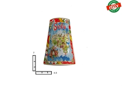 MAGNETE TEGOLA CERAMICA CM7 CARTINA SICILIA