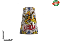 TEGOLA CERAMICA CM12 TRINACRIA SICILIA