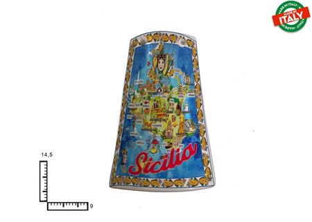 TEGOLA CERAMICA CM14.5 CARTINA SICILIA