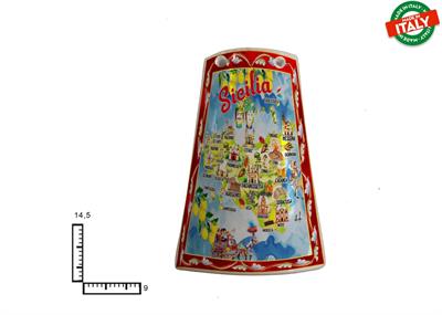 TEGOLA CERAMICA CM14.5 CARTINA SICILIA