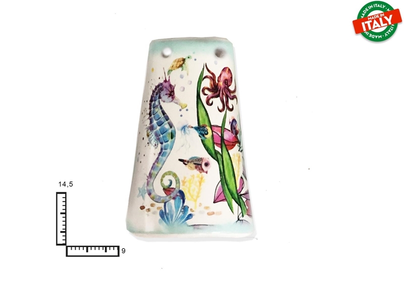 TEGOLA CERAMICA CM14.5 PESCI