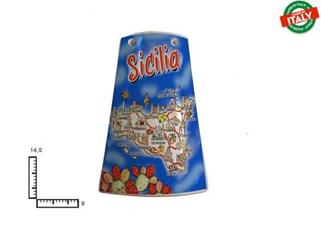 TEGOLA CERAMICA CM14.5 CARTINA SICILIA