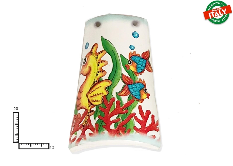 TEGOLA CERAMICA CM20 PESCI