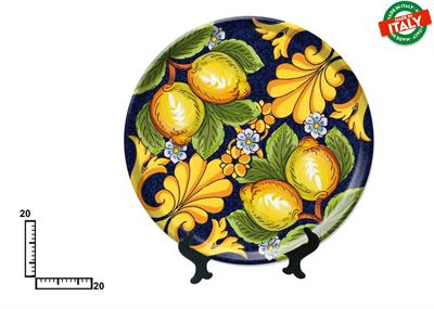 PIATTO CERAMICA CM20 LIMONI