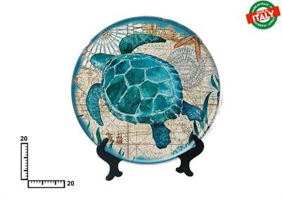 PIATTO CERAMICA CM20 VINTAGE MARE