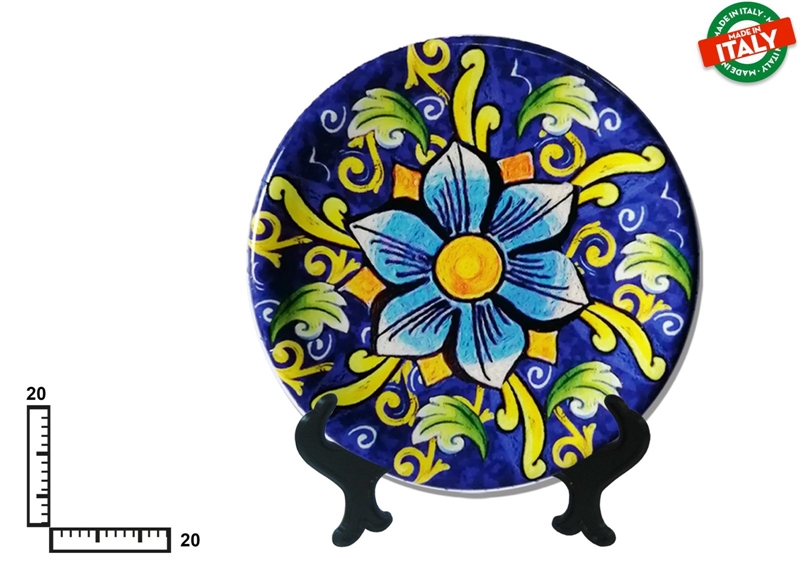 PIATTO CERAMICA CM20 ROSONE