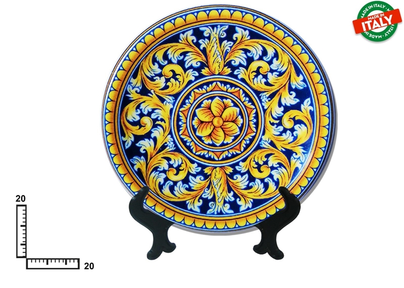 PIATTO CERAMICA CM20 ROSONE