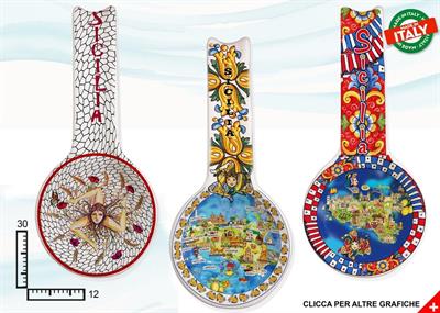 POGGIAMESTOLO FONDO CERAMICA CM30 ROSONE ASSORTIM.