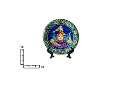 PIATTO CERAMICA CM10 TRINACRIA SICILIA