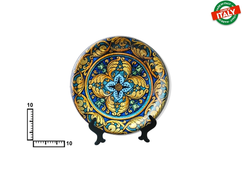 PIATTO CERAMICA CM10 ROSONE