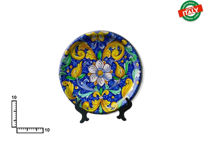 PIATTO CERAMICA CM10 ROSONE