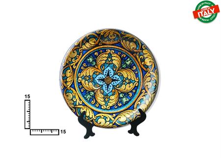 PIATTO CERAMICA CM15 ROSONE