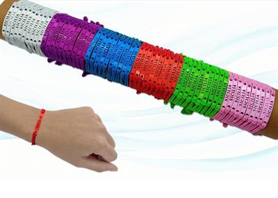 BRACCIALE ELASTICO COLORATO ASS. TUBO 60PZ SICILIA