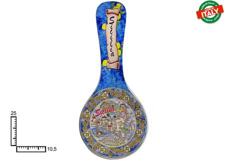 POGGIAMESTOLO CERAMICA CM25 CARTINA SICILIA