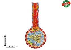 POGGIAMESTOLO FONDO CERAMICA CM30 CARTINA SICILIA